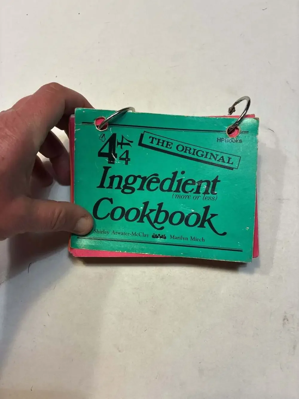 The Original 4-Ingredient Cookbook by Shirley Atwater-McClay and Marilyn Miech H